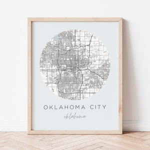 oklahoma city oklahoma map