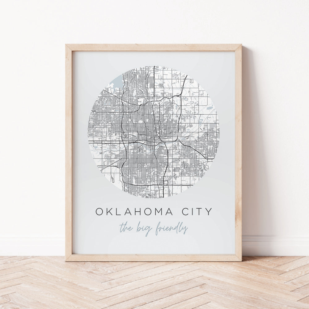 oklahoma city map