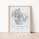 Load image into Gallery viewer, oklahoma city map
