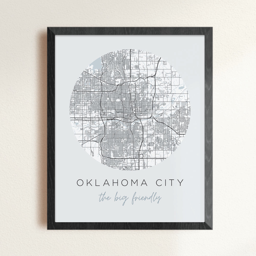 oklahoma city map