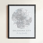 Load image into Gallery viewer, oklahoma city map
