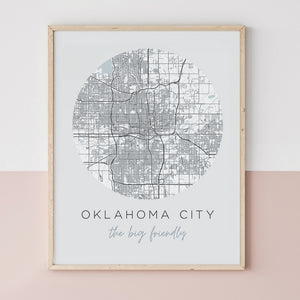 oklahoma city map