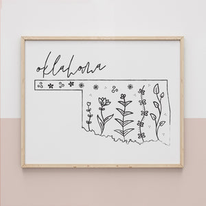 oklahoma wall art