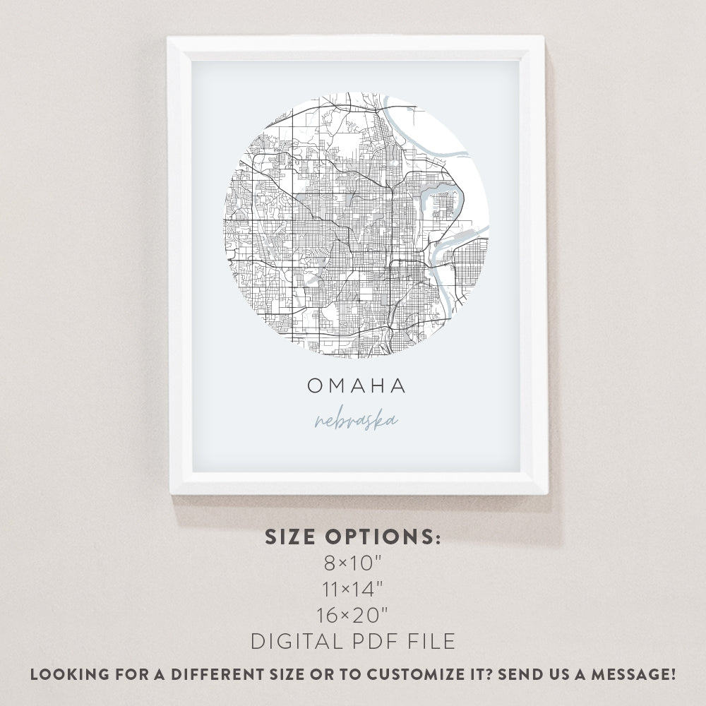 omaha nebraska poster