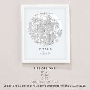 omaha nebraska poster
