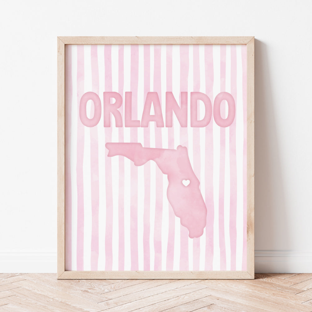 cute orlando poster
