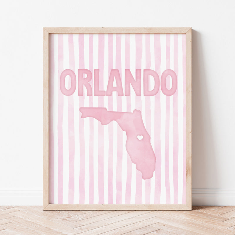 cute orlando poster