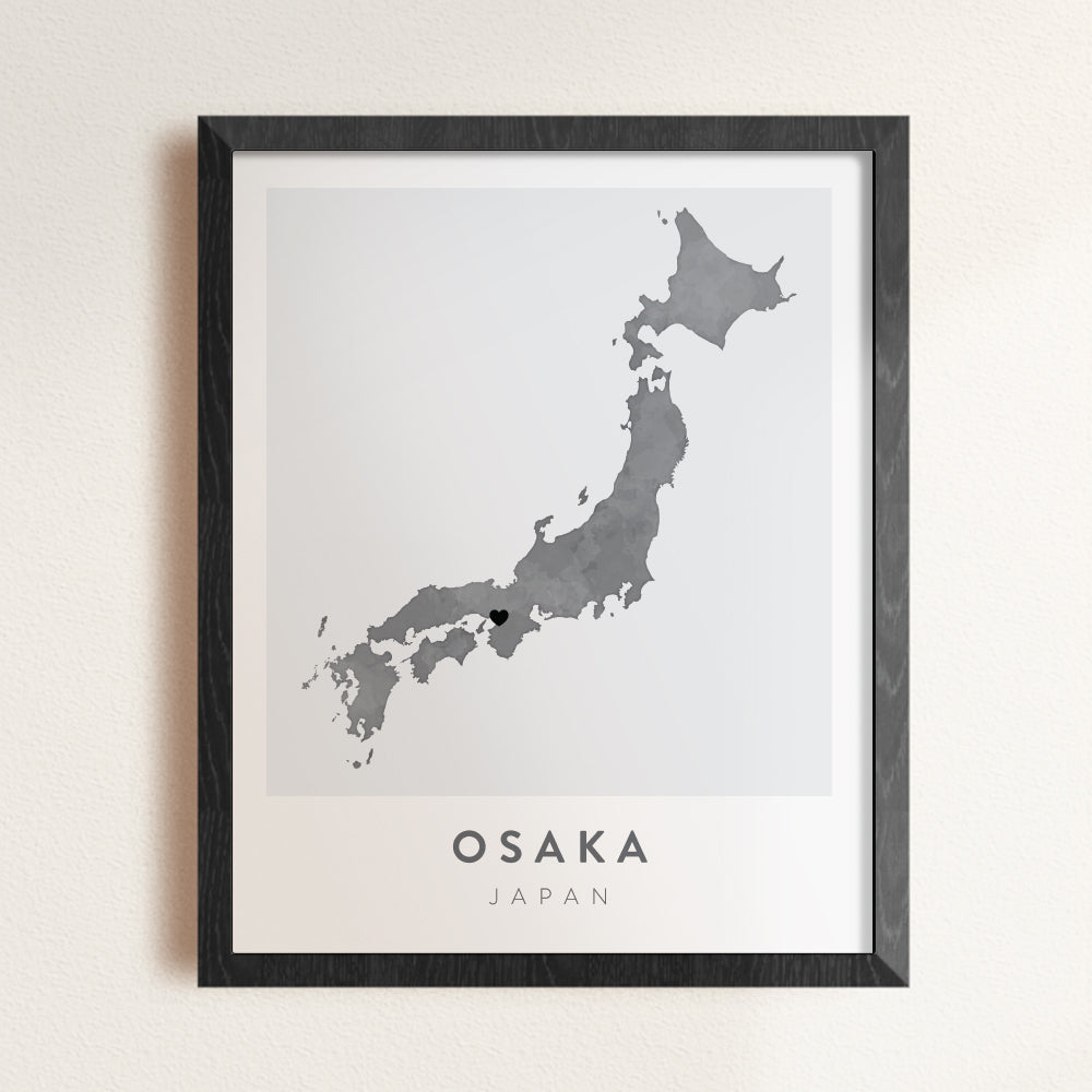 osaka japan wall art