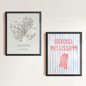 Oxford, Mississippi Poster