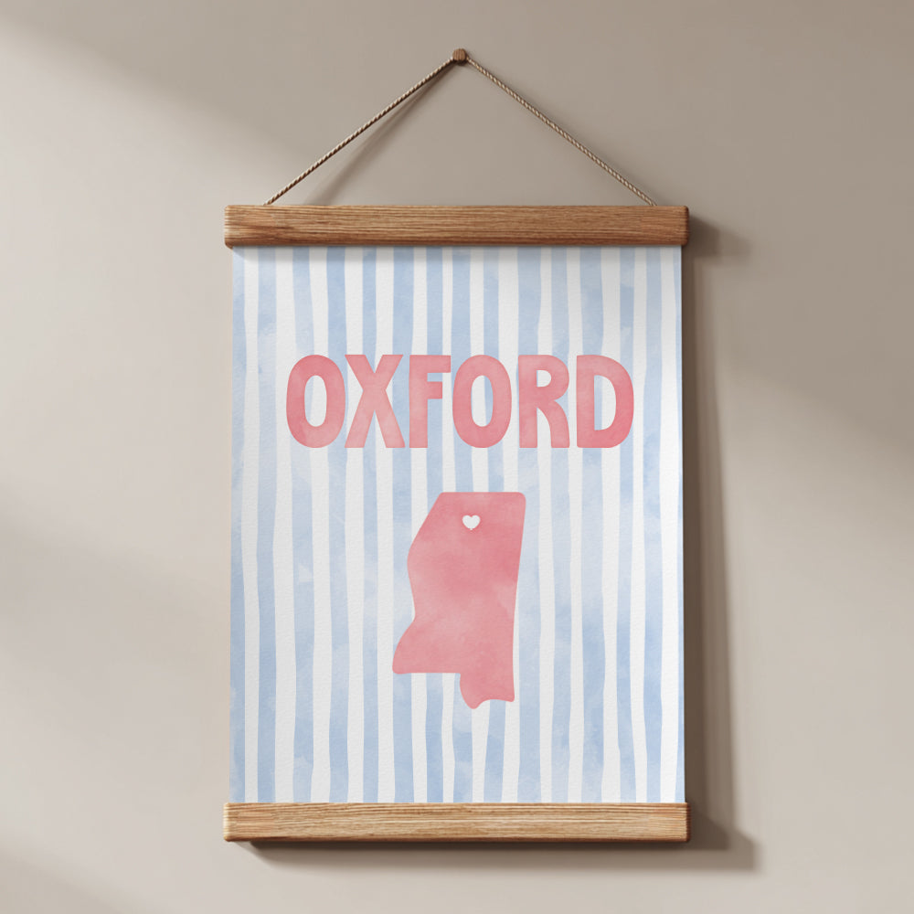 Oxford, Mississippi Poster