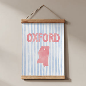 Oxford, Mississippi Poster