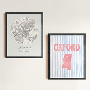 Oxford, Mississippi Poster