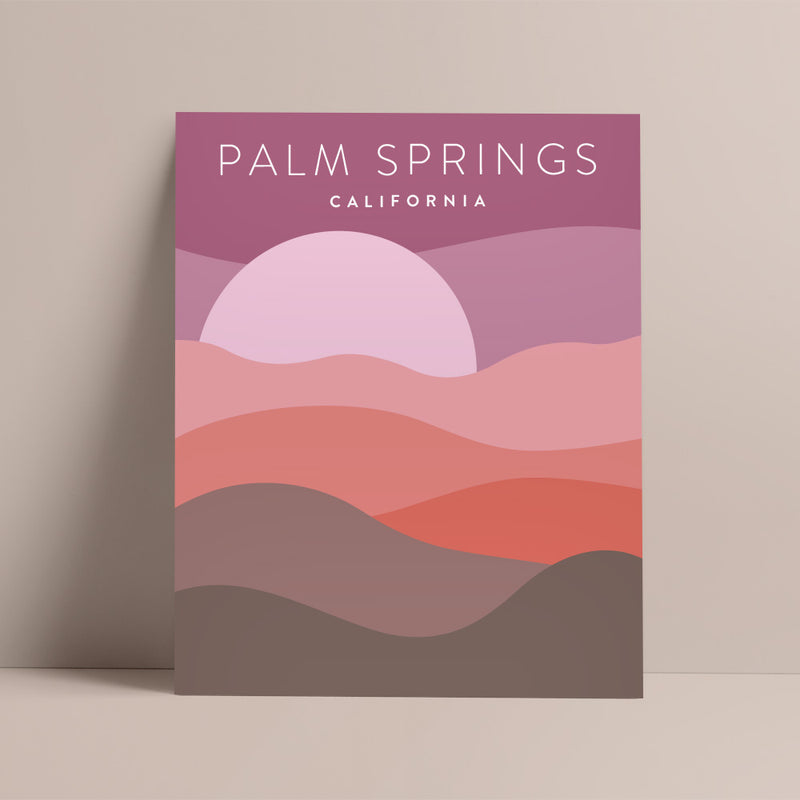palm springs map