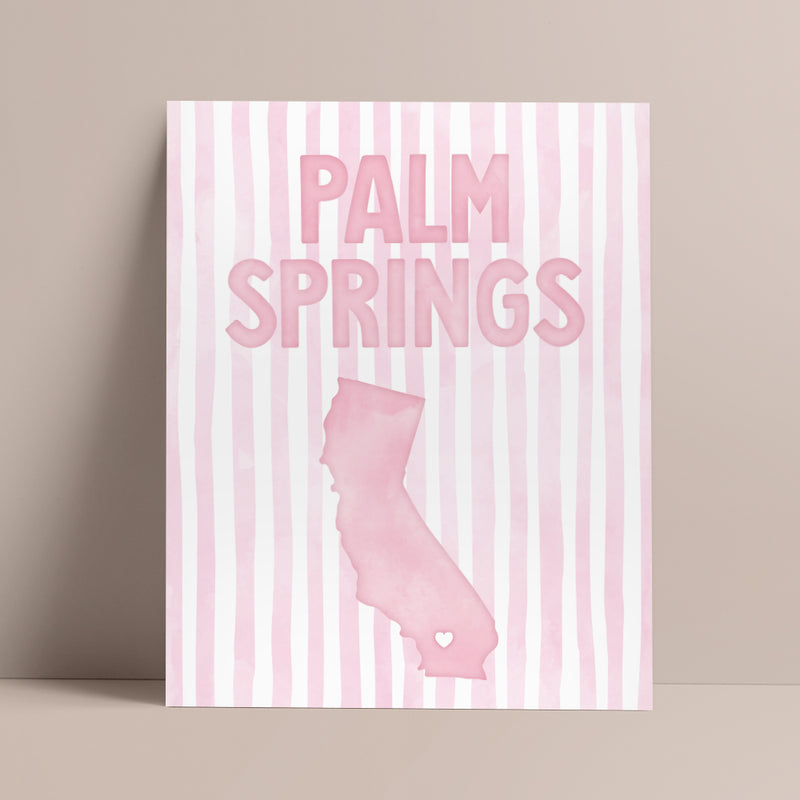 cute palm springs decor