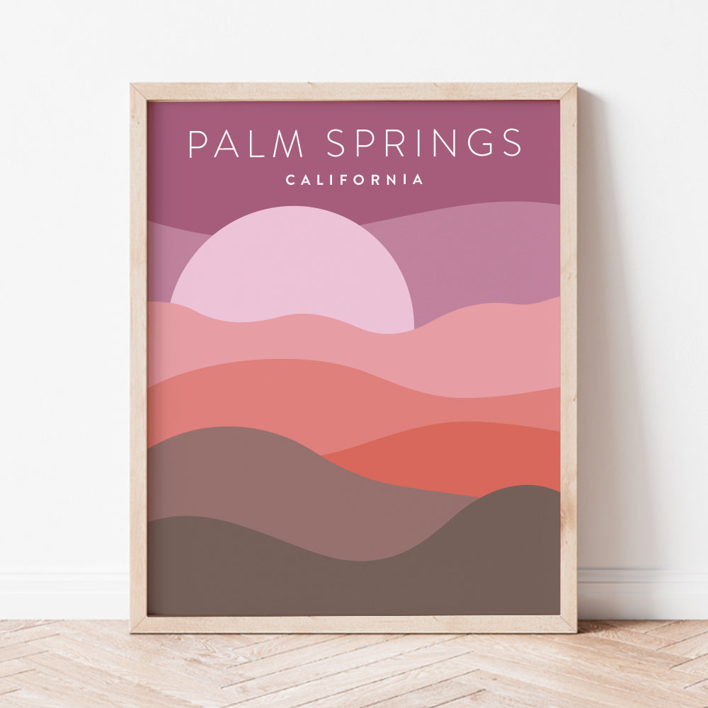 palm springs poster