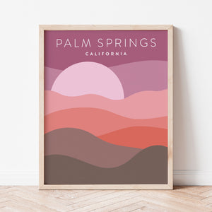 palm springs poster