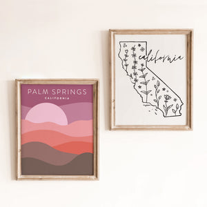 palm springs wall art