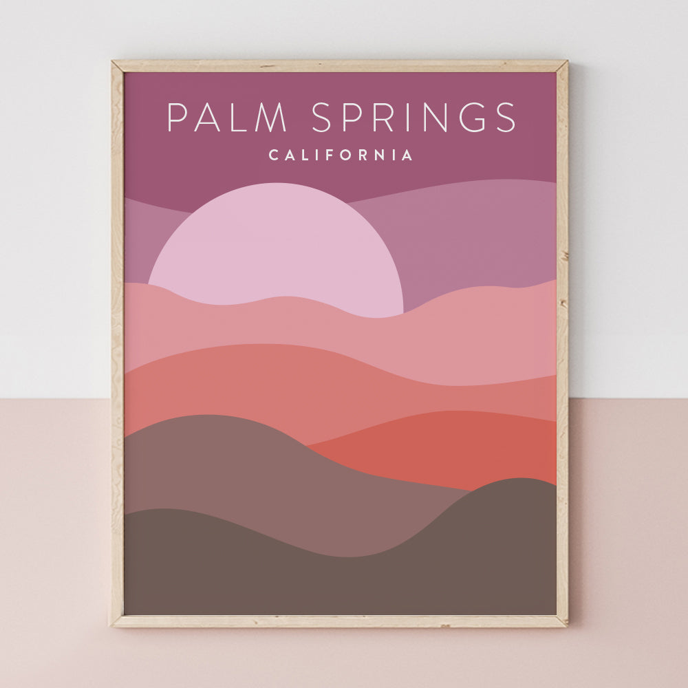 palm springs california wall art