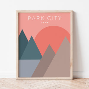 park city utah wall art