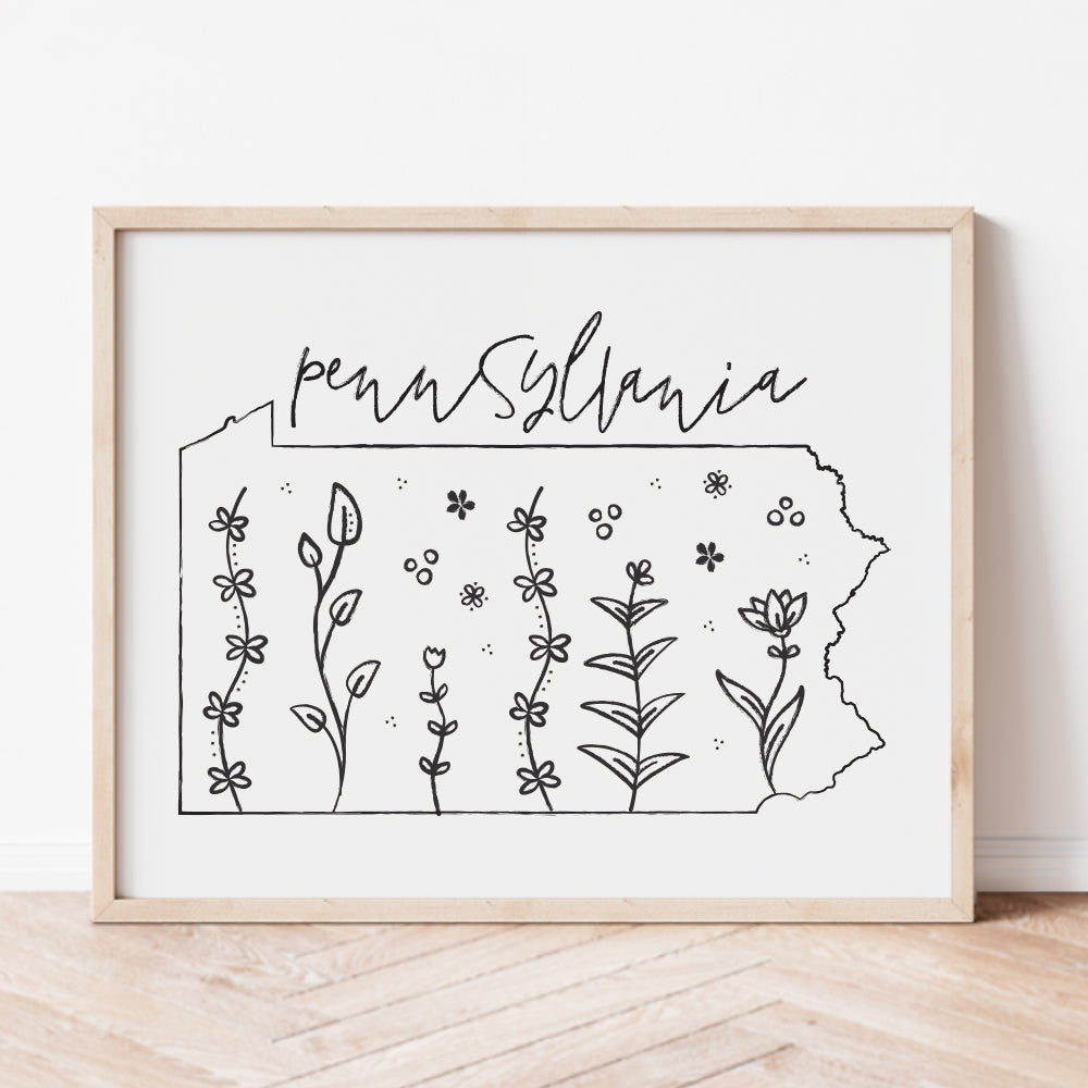 pennsylvania wall art