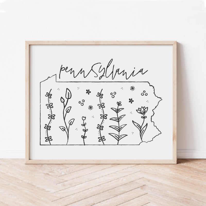 pennsylvania outline