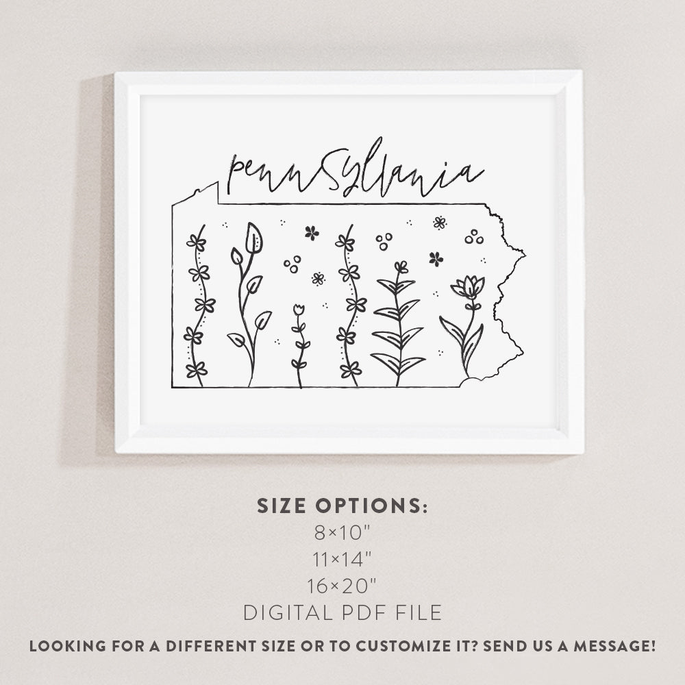 pennsylvania wall art