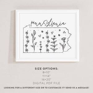 pennsylvania wall art