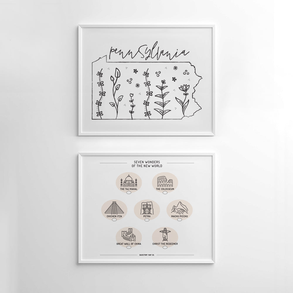pennsylvania wall art