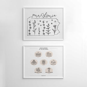 pennsylvania wall art