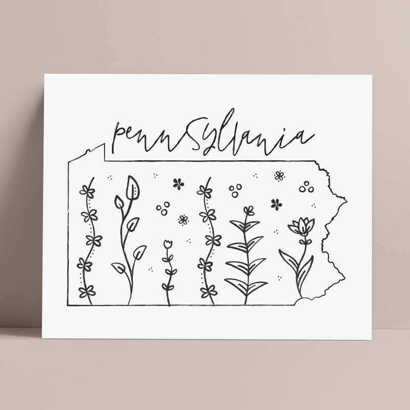 pennsylvania outline