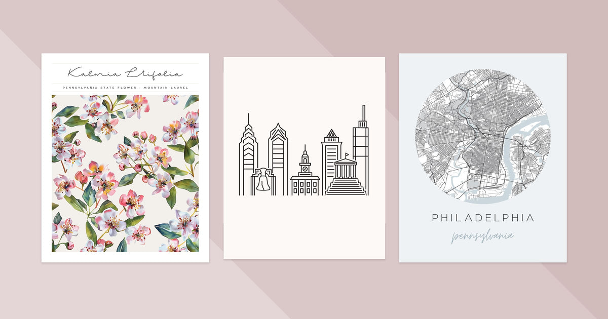 pennsylvania wall art