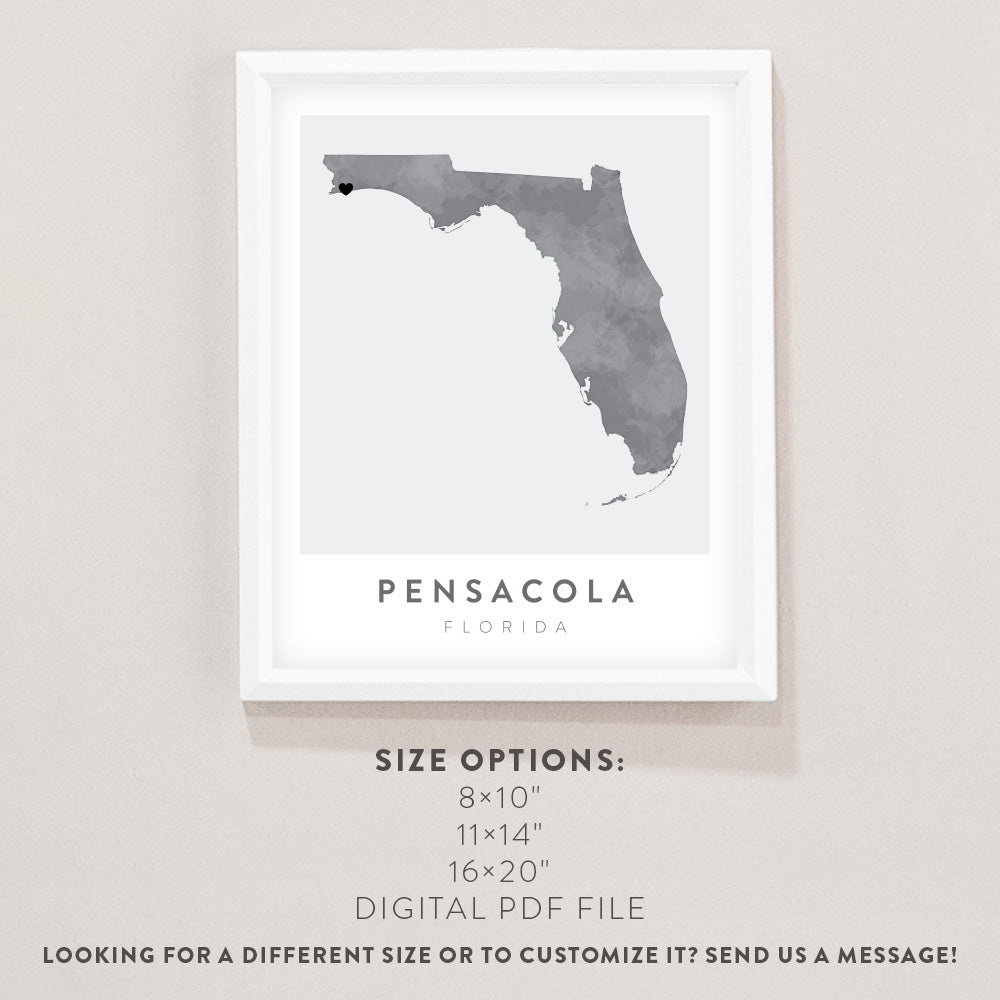 pensacola florida poster