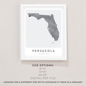 pensacola florida poster