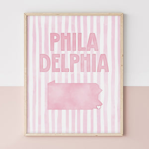 cute philadelphia art prints
