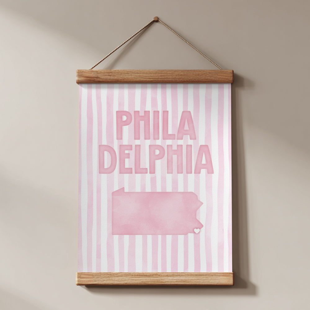 philadelphia art print