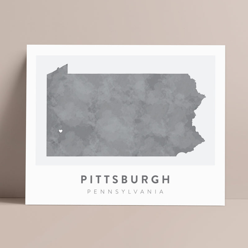 pittsburgh map