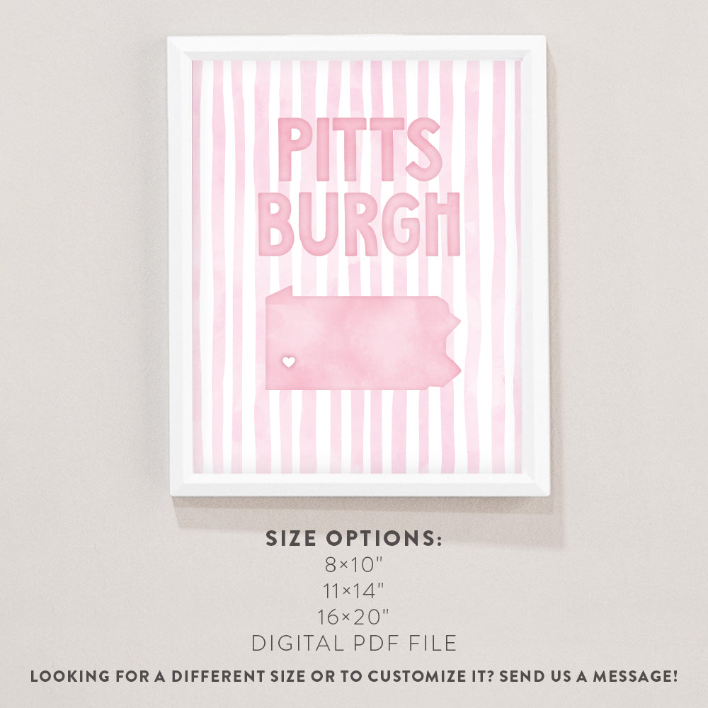 pittsburgh pa poster