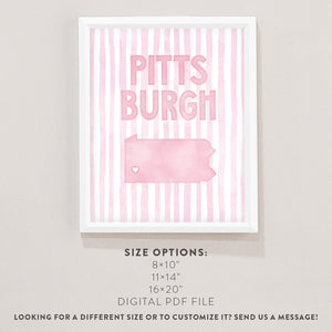 pittsburgh pa poster