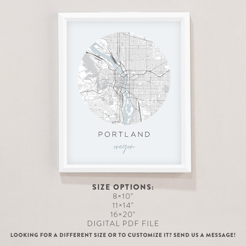 portland oregon wall art