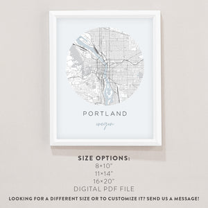 portland oregon wall art