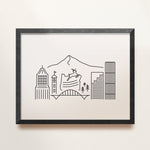 Load image into Gallery viewer, portland skyline
