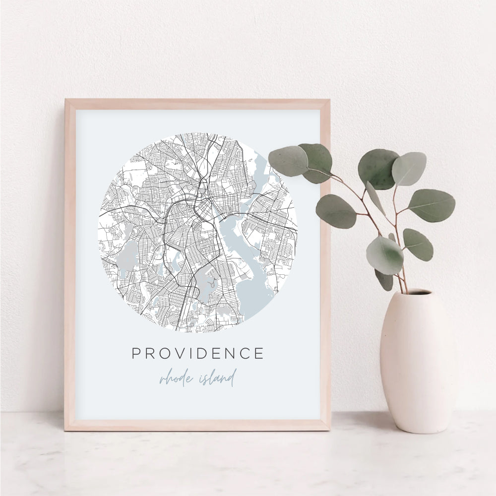 providence rhode island map