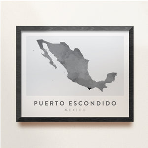 puerto escondido wall art