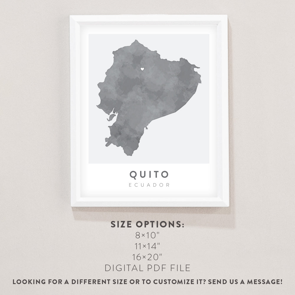 quito ecuador wall art