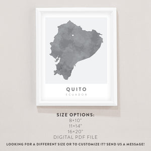 quito ecuador wall art