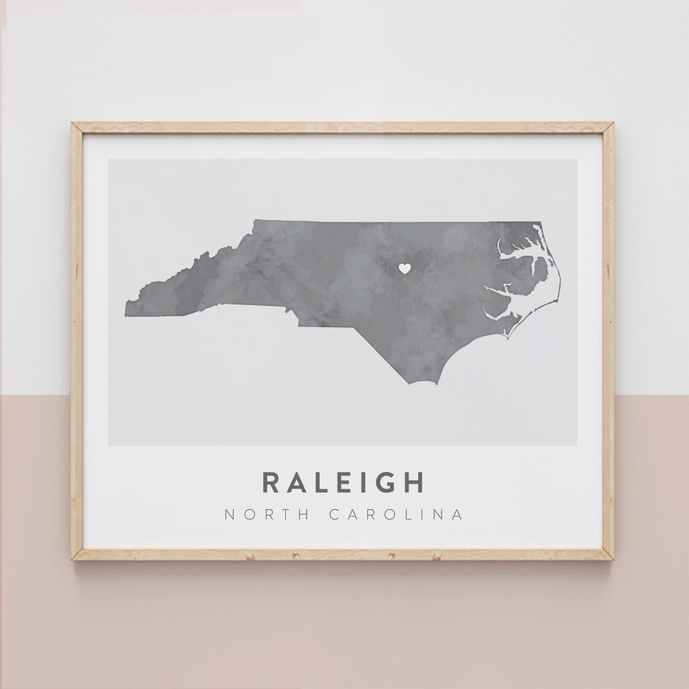 map of raleigh