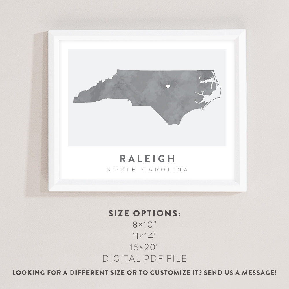 raleigh wall art