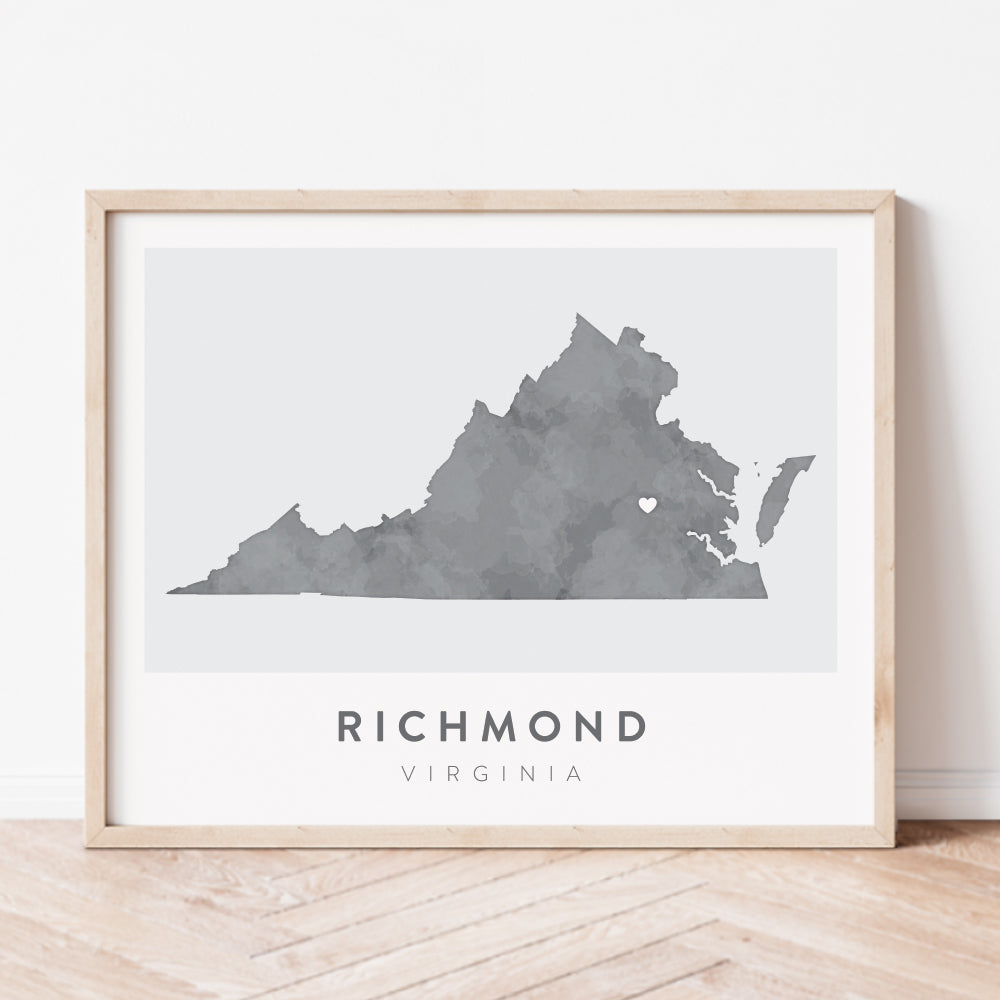 map of richmond va