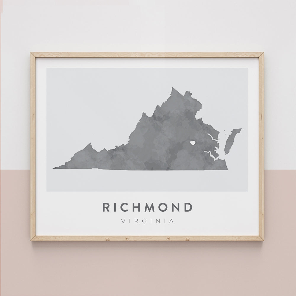 map of richmond