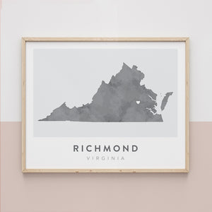 map of richmond
